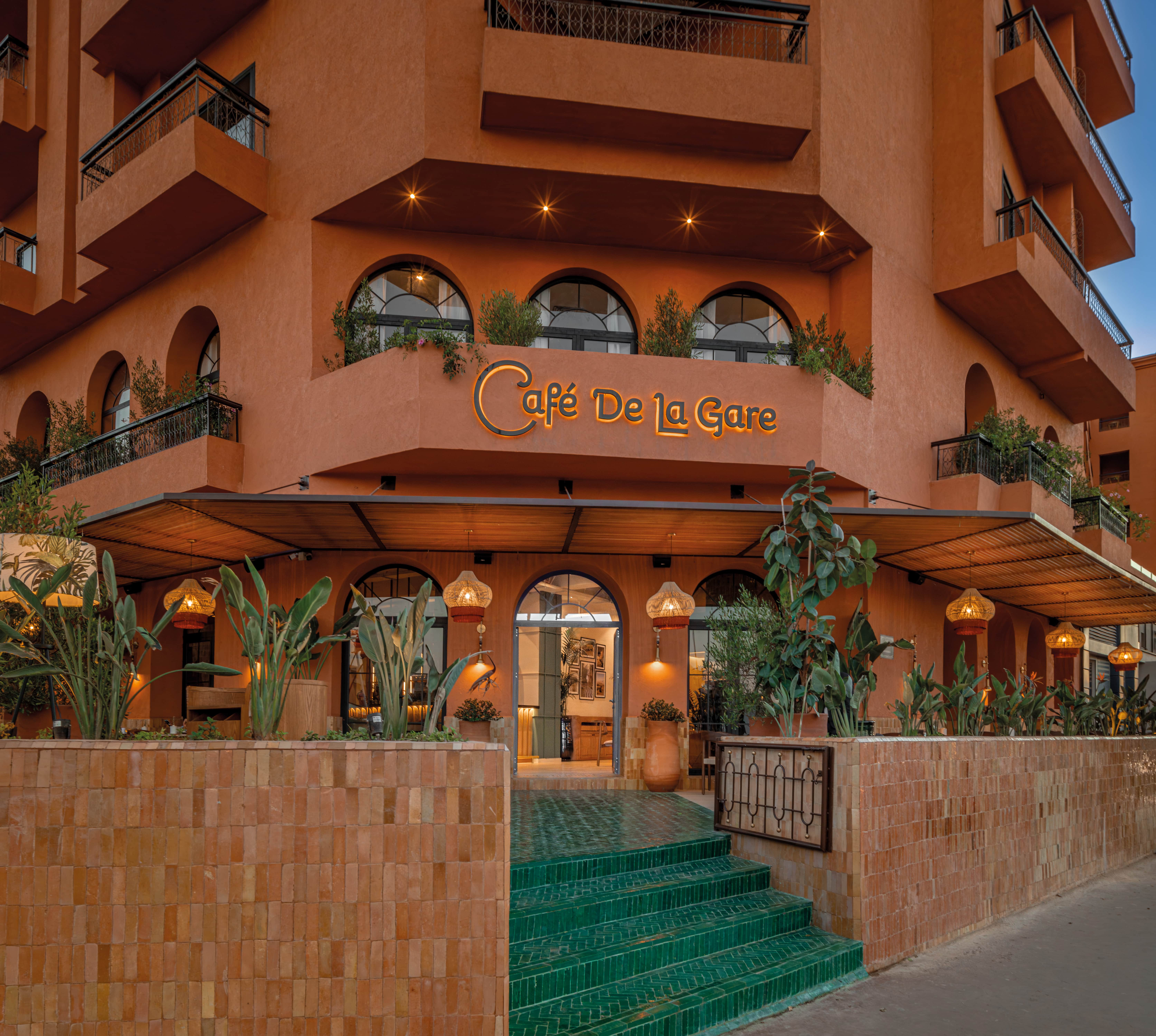 Café à Marrakech - Restaurant Marrakech– Café de la Gare