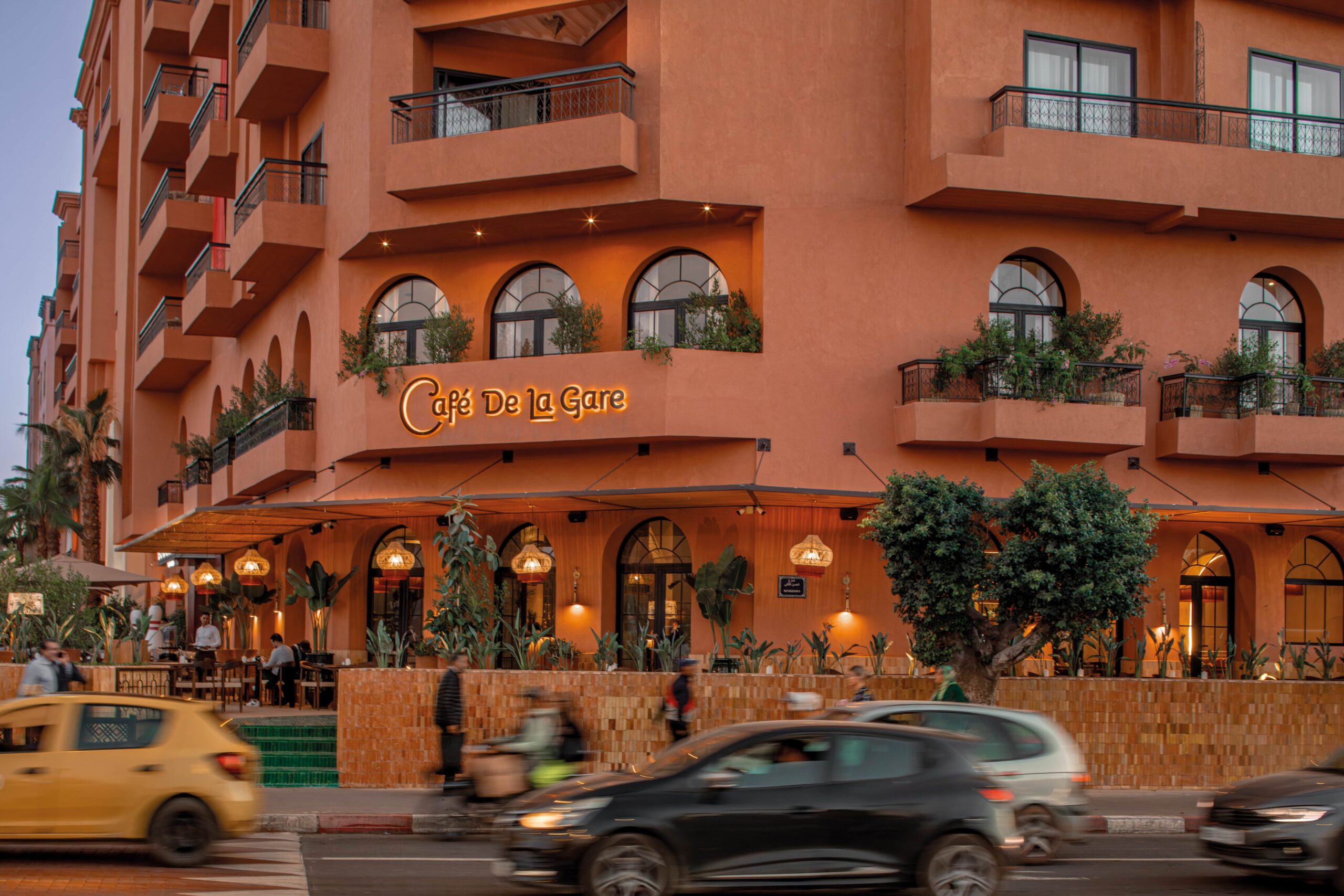 Café à Marrakech - Restaurant Marrakech– Café de la Gare