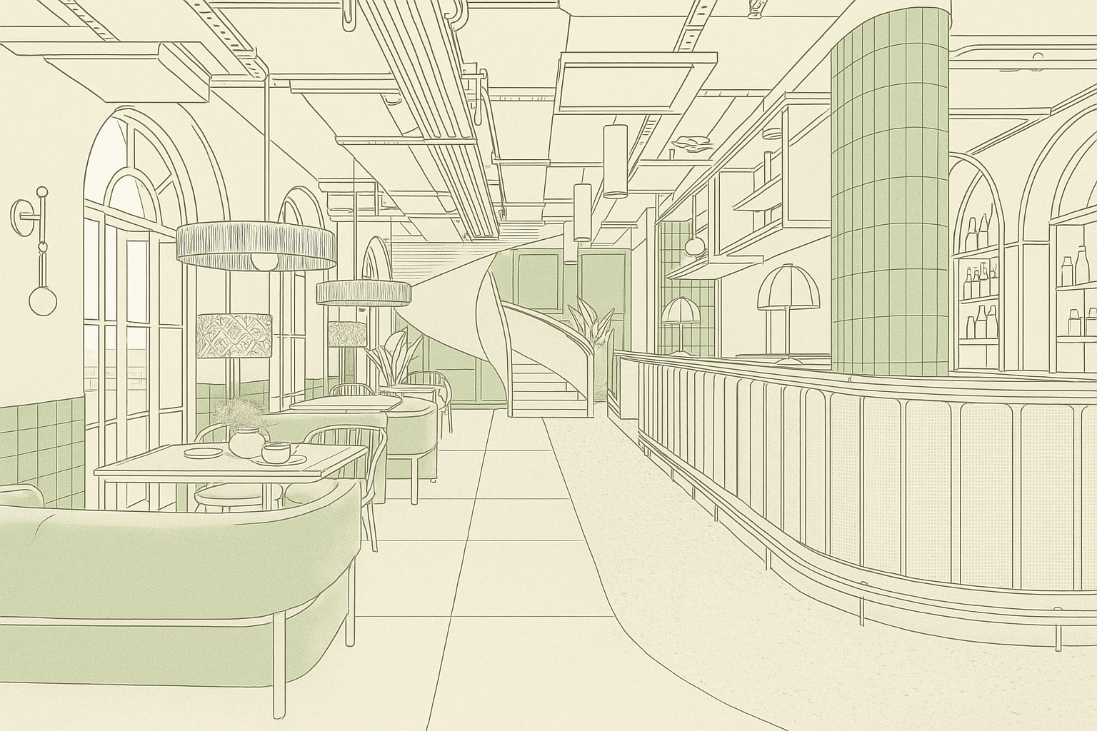 Café à Marrakech - Restaurant Marrakech– Café de la Gare