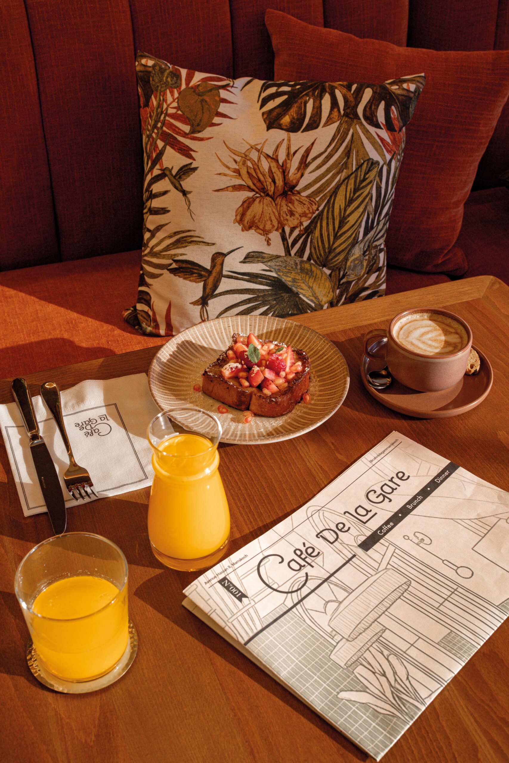 Café à Marrakech - Restaurant Marrakech– Café de la Gare